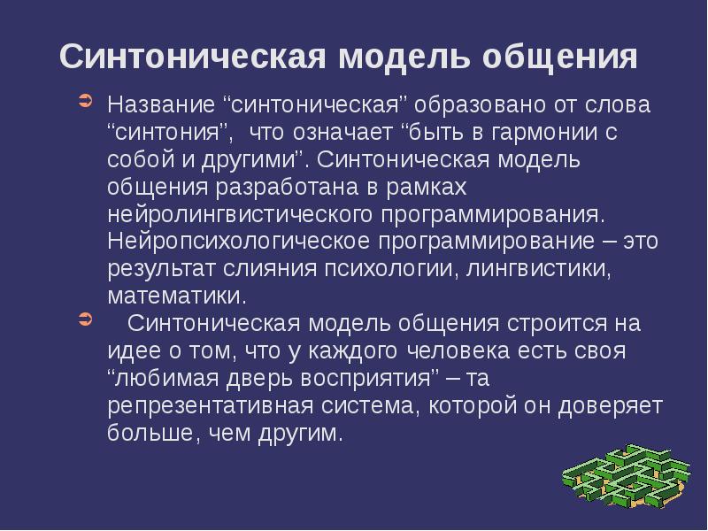 Общением называют. Синтоническая модель. Синтетическая модель общения. НЛП И синтоническая модель общения.. Синтоническая модель коммуникации.