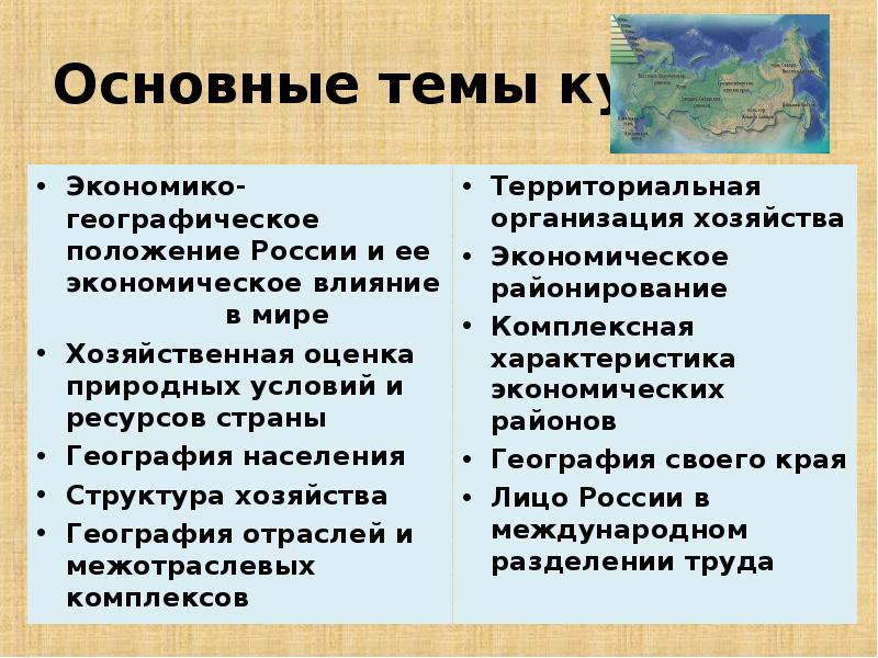 Экономическое влияние россии география 9 класс презентация