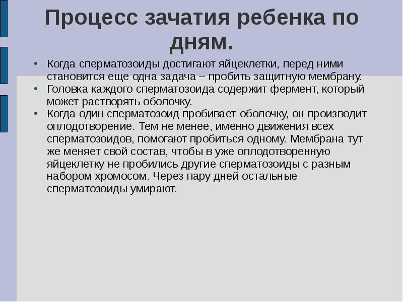 Как происходит зачатие и развитие ребенка скачать