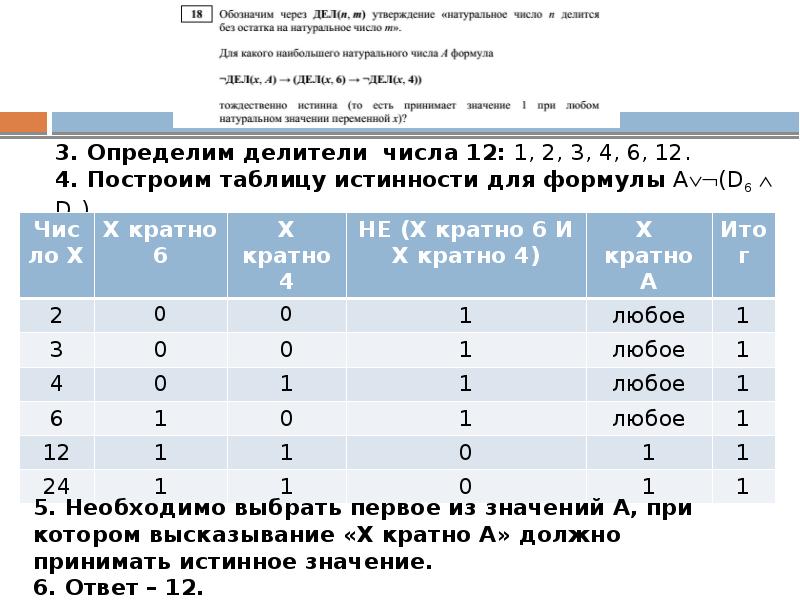 Обозначим через дел n m утверждение натуральное