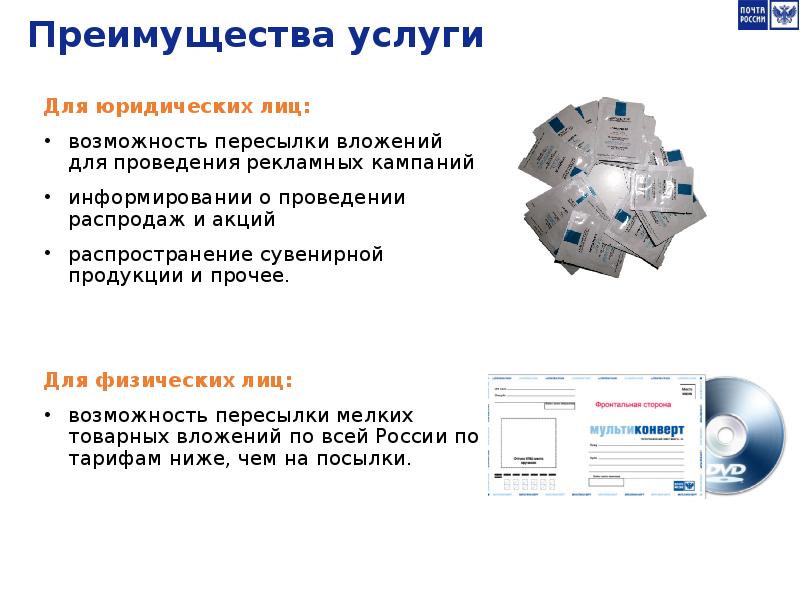 Презентация по почте россии