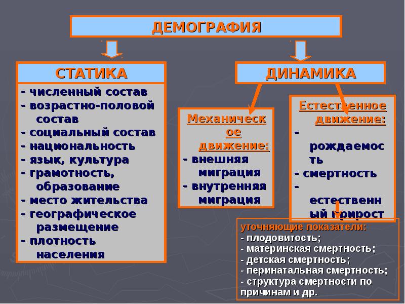 Демография доклад