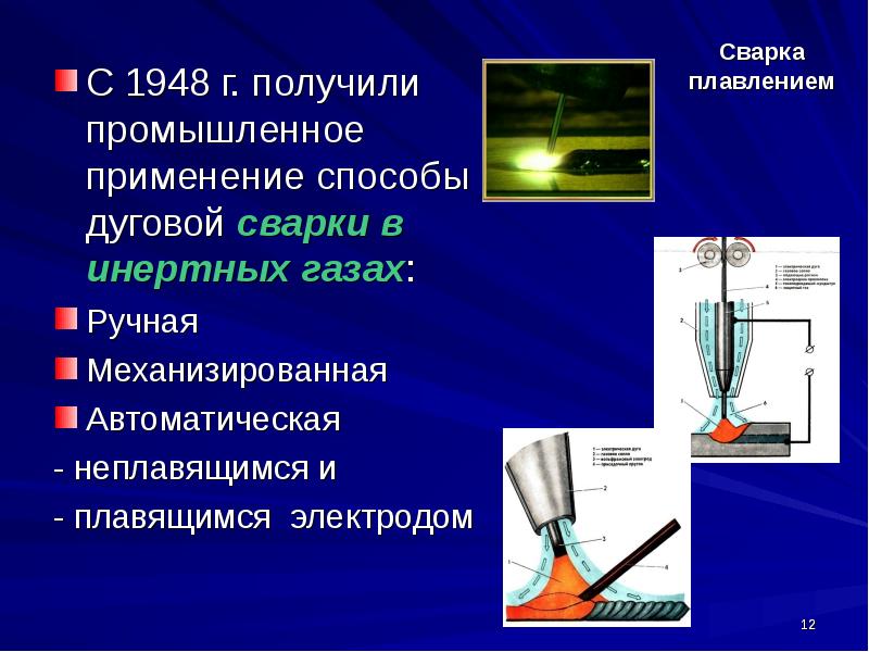 Презентация по сварке металлов