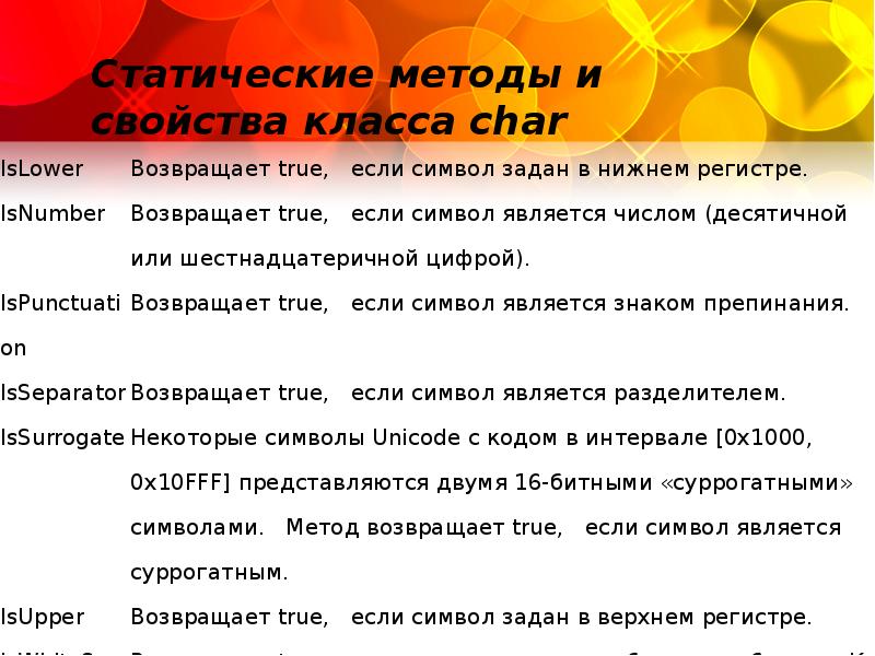 Статический метод класса. Статические методы. строка символов. методы класса char[].