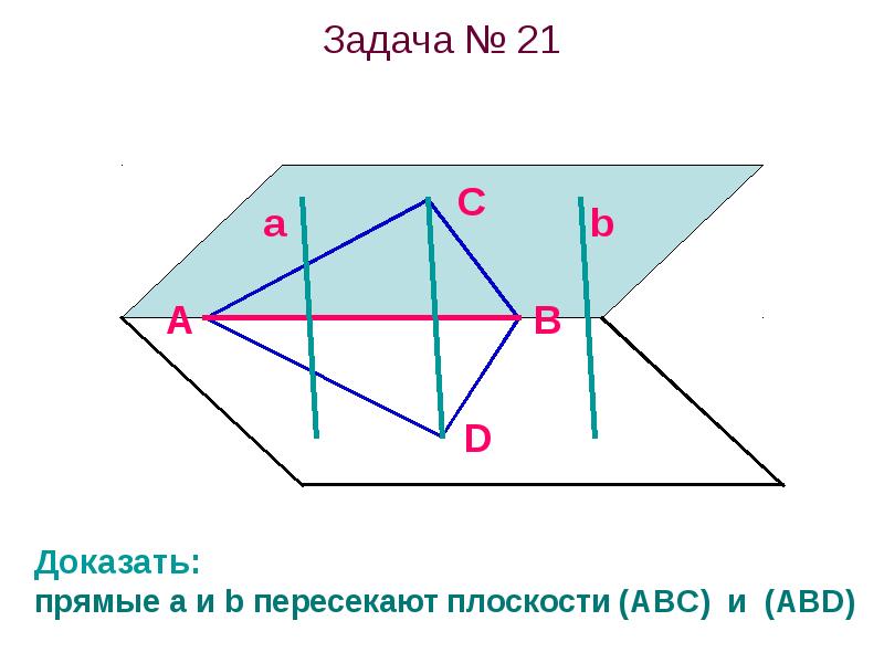 Задача № 21 Задача № 21