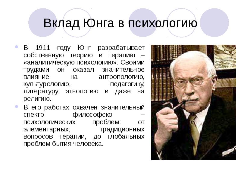 Аналитическая психология юнга презентация