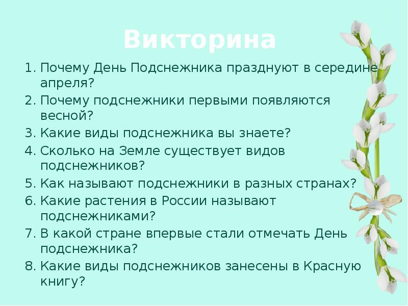 Цитатный план по рассказу подснежник