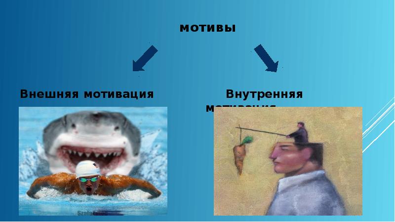 Внешняя и внутренняя мотивация картинки