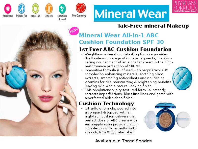 Talc - Free mineral Makeup - презентация, доклад, проект