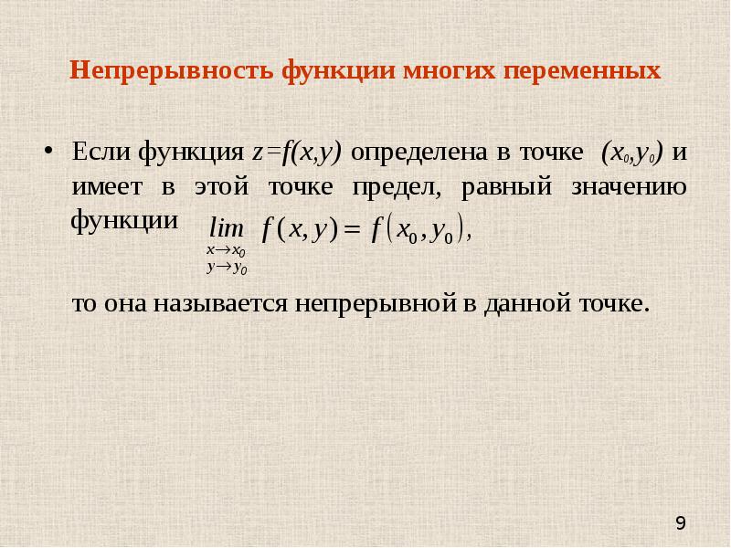 Представление о пределе функции в точке и о непрерывности функции в точке мерзляк презентация