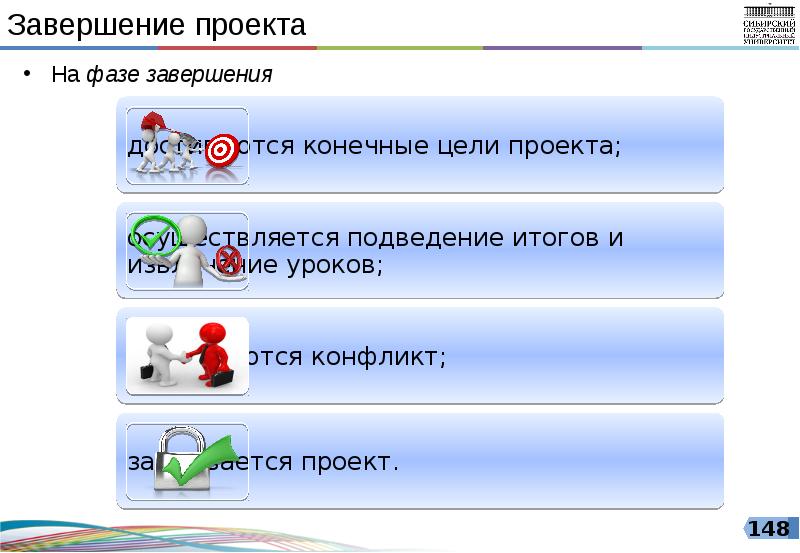 Окончание для проекта