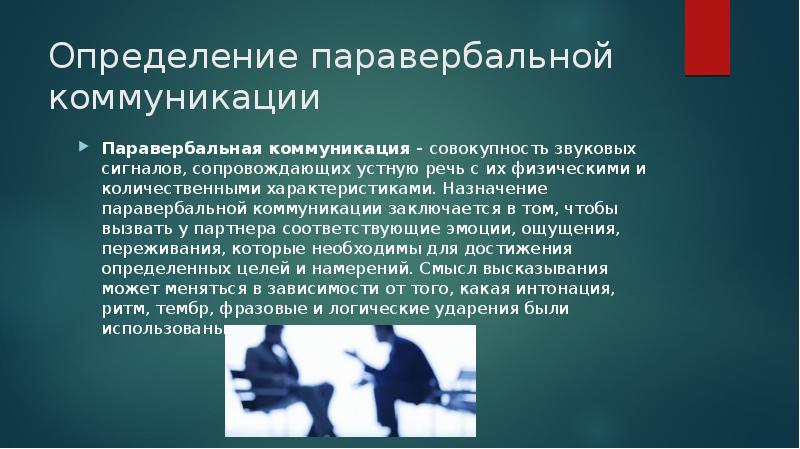 Сущность невербальной коммуникации презентация