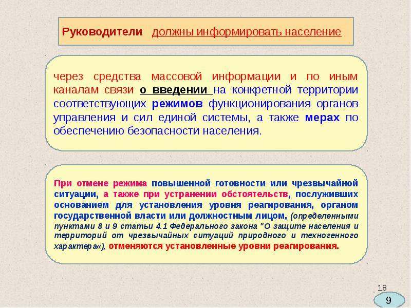 Режимы функционирования силы и средства рсчс презентация