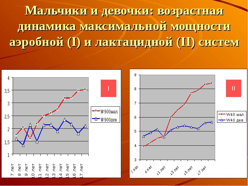 Мышечная масса и сила мышц в различные возрастные периоды презентация