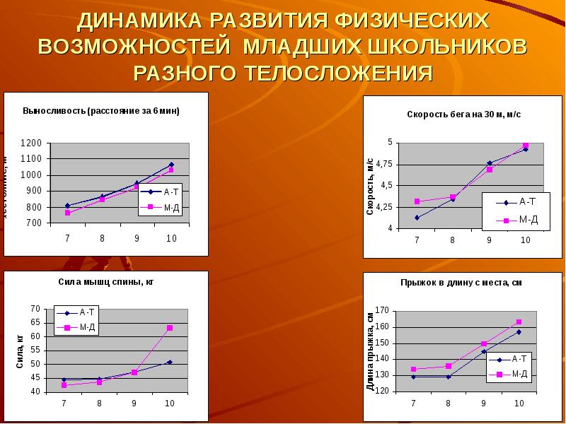 Мышечная масса и сила мышц в различные возрастные периоды презентация