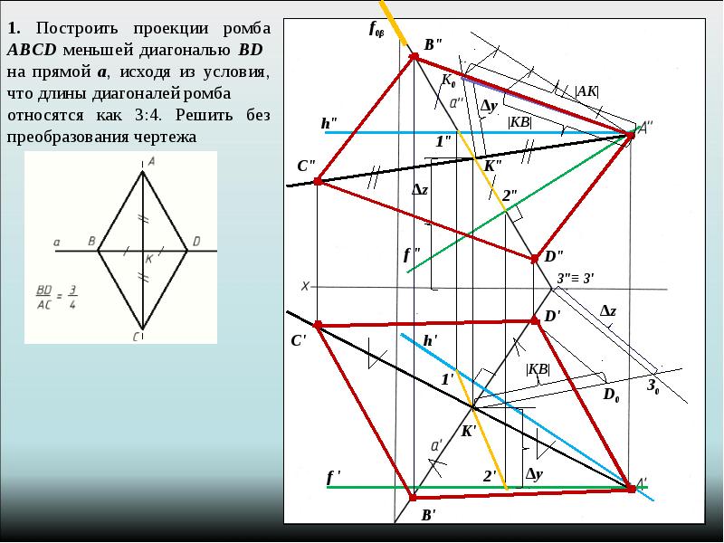 Способы преобразования чертежа