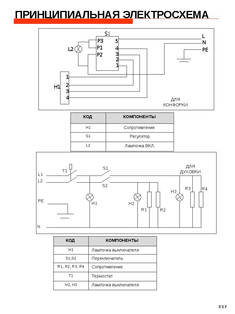 Реферат принципиальная электрическая схема