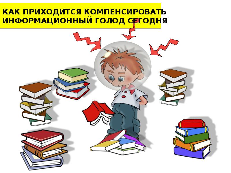 КАК ПРИХОДИТСЯ КОМПЕНСИРОВАТЬ ИНФОРМАЦИОННЫЙ ГОЛОД СЕГОДНЯ