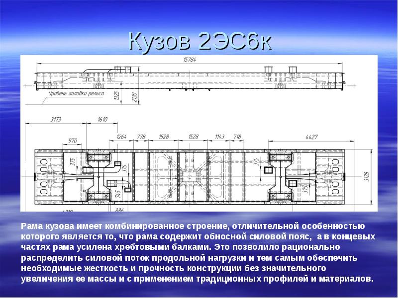 Рама кузова электровоза. Рама кузова электровоза 2эс6. Кузов электровоза 2эс6. Строение электровоза 2эс6. Конструкция рамы кузова 2эс6.