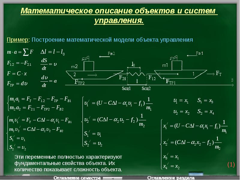 Математическая модель объекта это описание объекта оригинала в виде текста формул схемы таблицы