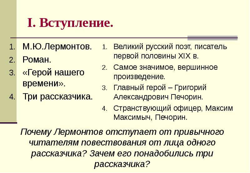 Сочинение: Личность и судьба по роману М. Ю. Лермонтова Герой нашего времени