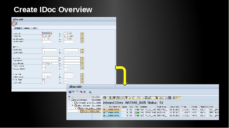 Create IDoc Overview