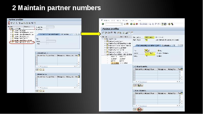 2 Maintain partner numbers