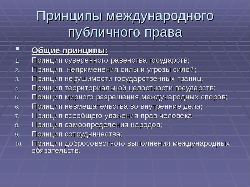 Международные принципы. Принцип целостности государства. Принцип международного права суверенного равенства государств. Принцип территориальной целостности. Принцип территориальной целостности государств.