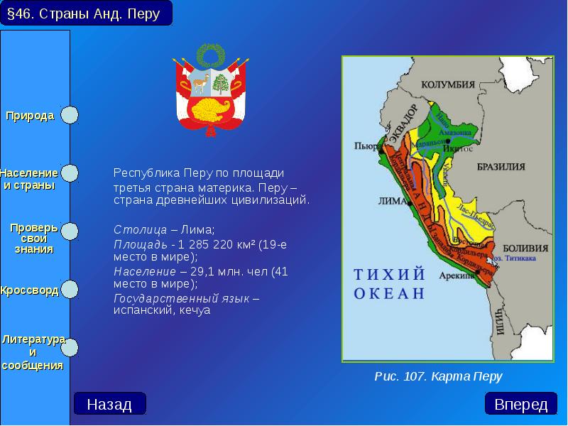 Проект про перу