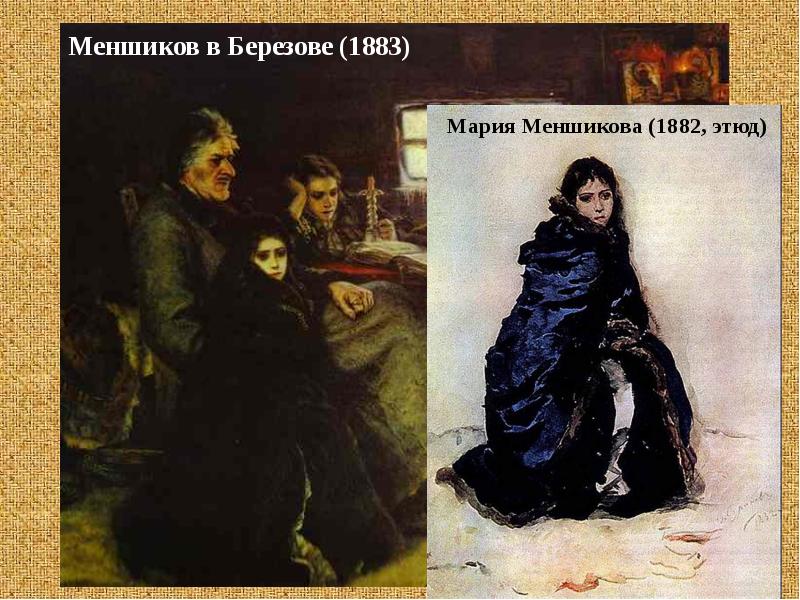 Меншиков в березове. Меншиков в Березове. 1883. Меншиков в Березове Мария. Меншиков в Березове эскиз.