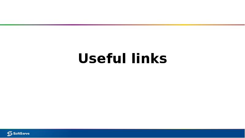 Useful links