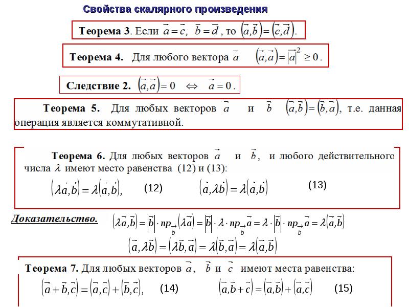 Векторная алгебра