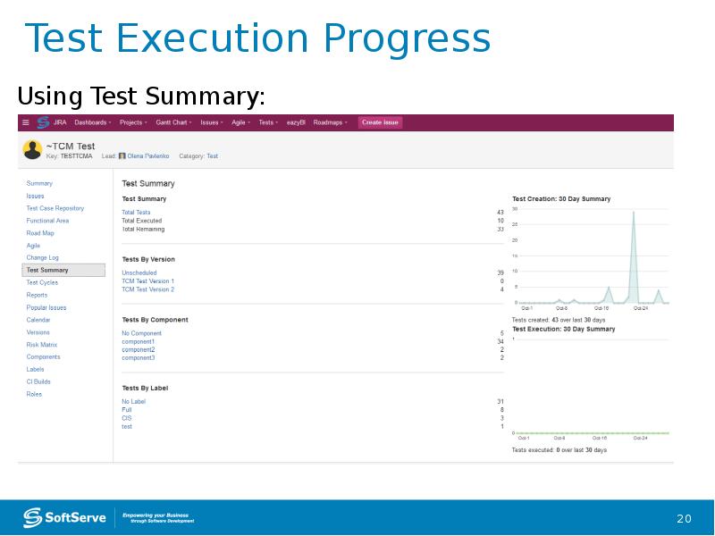 Test Execution Progress
