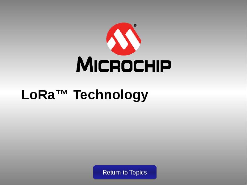 LoRa™ Technology LoRa™ Technology