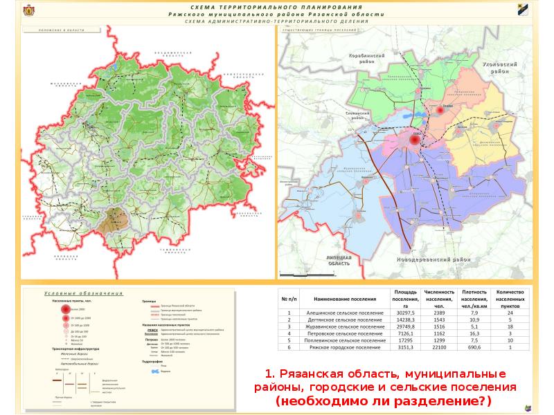 Кадастровая карта рязанской области рязанский район
