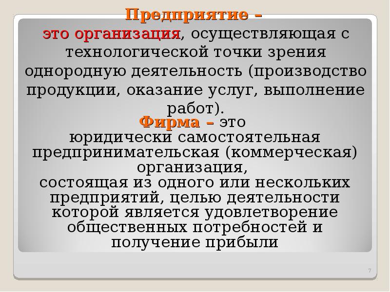 Фирма главное звено рыночной экономики презентация 10 класс