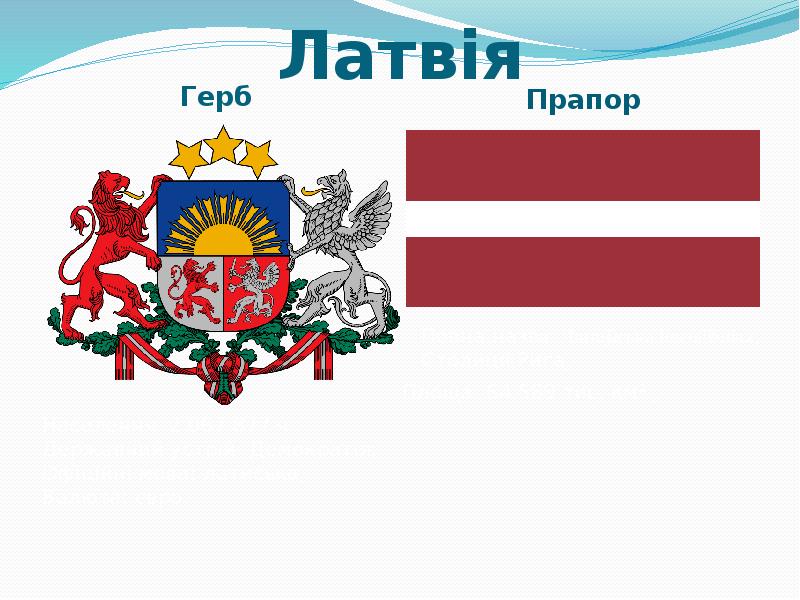 Герб латвии