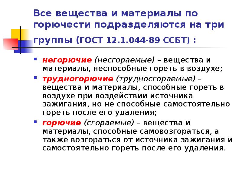 Группы возгораемости материалов. Вещества и материалы по горючести. По горючести все вещества подразделяются на?. Группы веществ и материалов по горючести. Трудногорючие вещества и материалы.