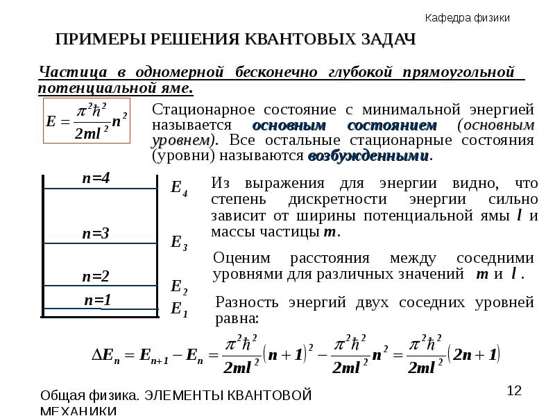 Презентация на тему уравнение шредингера