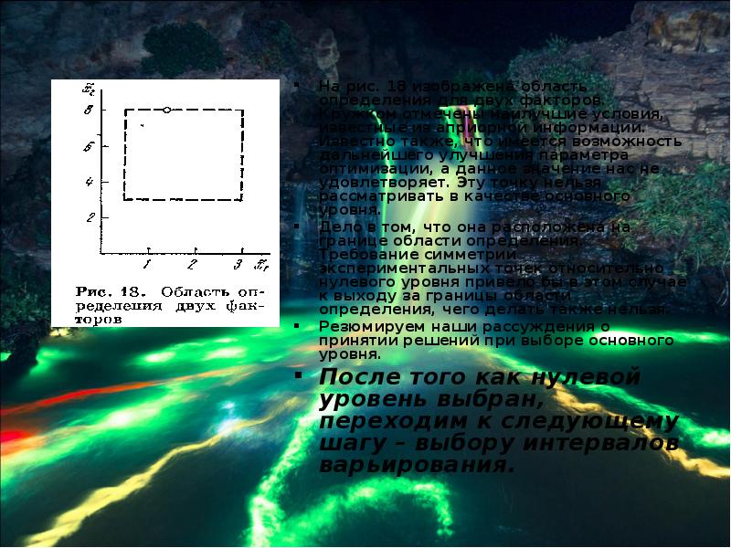 Изображать область