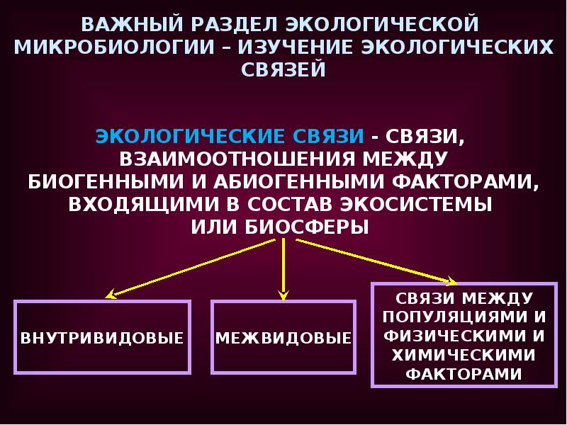 Экология микроорганизмов презентация