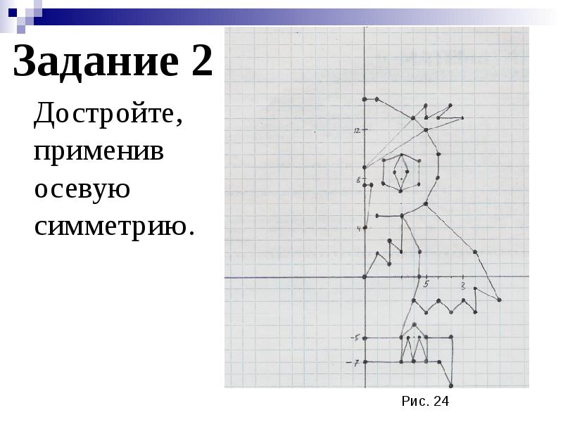 Симметрия для дошкольников презентация