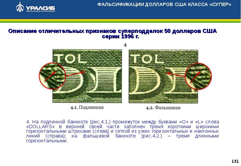 Опишите отличительные особенности дизайна банкнот банка россии