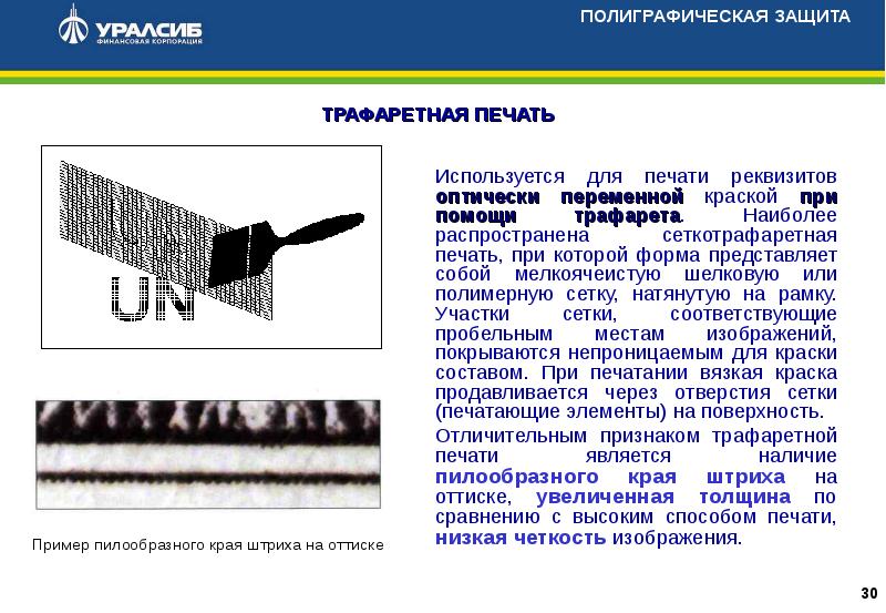 Какие элементы изображения бланка паспорта отпечатаны плоским офсетным способом печати