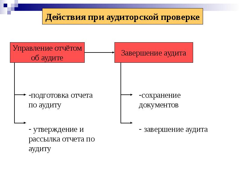 Уровни аудиторской проверки