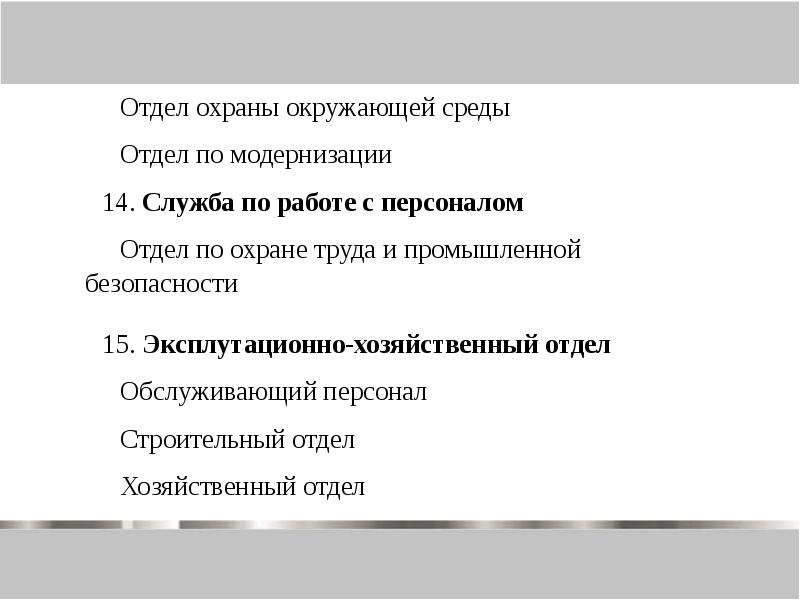 Особенности организации презентации