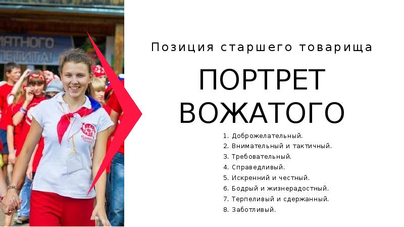 Презентация для вожатых