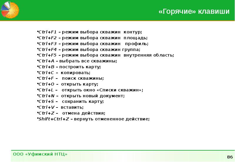 Горячие клавиши для поиска по странице