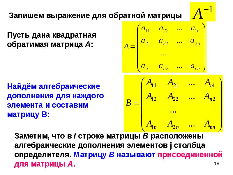 Как найти алгебраическое дополнение матрицы. Матрицы виды матрицы матриц действия над матрицами. Понятие матрицы. Виды матриц. Свойства матриц.. Матрица для презентации. Матрицы. Операции с матрицами. Обратная матрица.