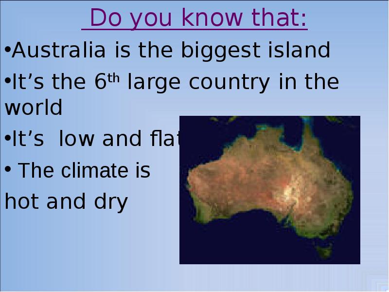 Презентация australia на английском